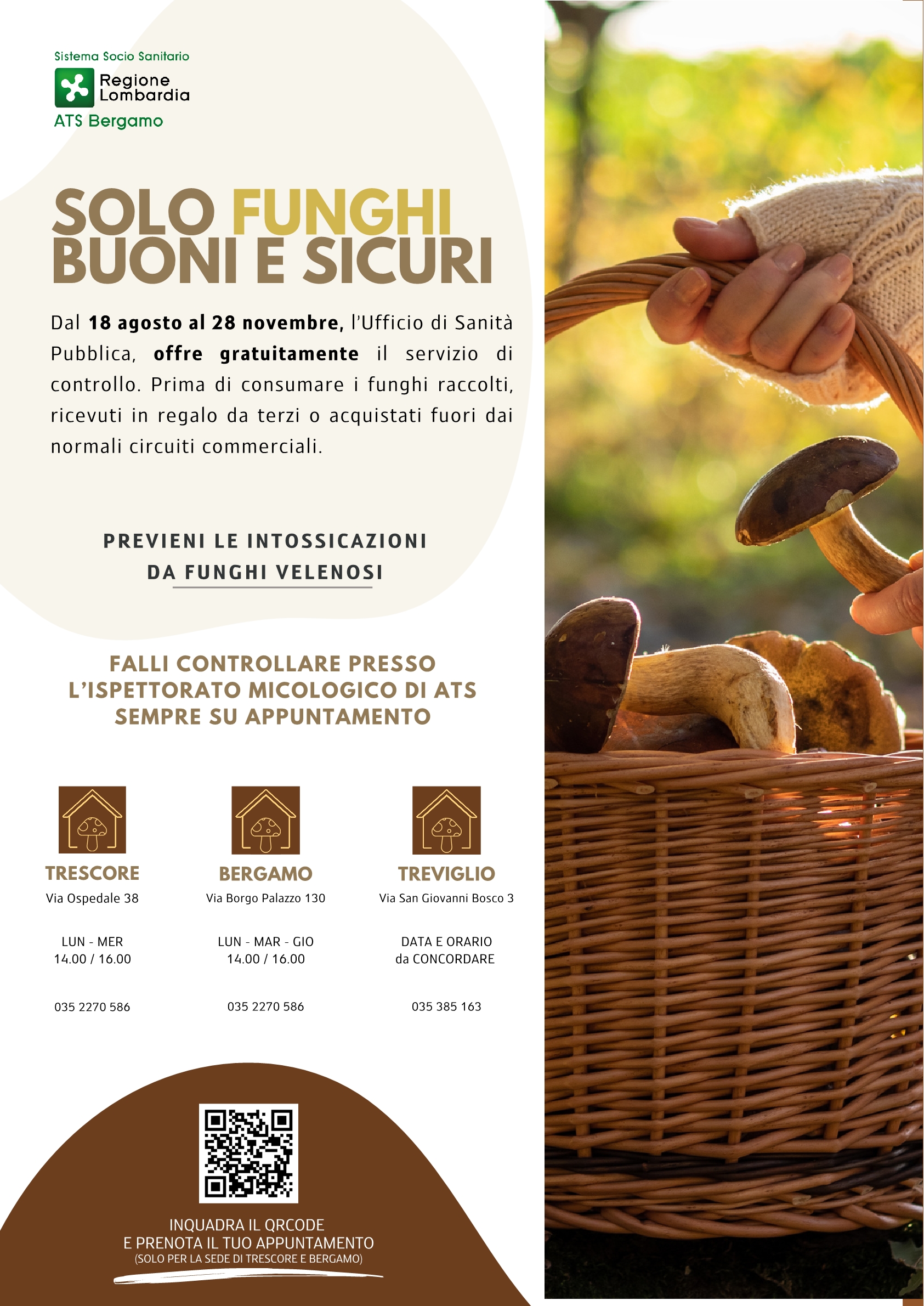 Immagine SERVIZIO ISPETTORATO MICOLOGICO DI ATS