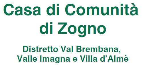 Immagine SERVIZI DELLA CASA DI COMUNITA' DI ZOGNO 