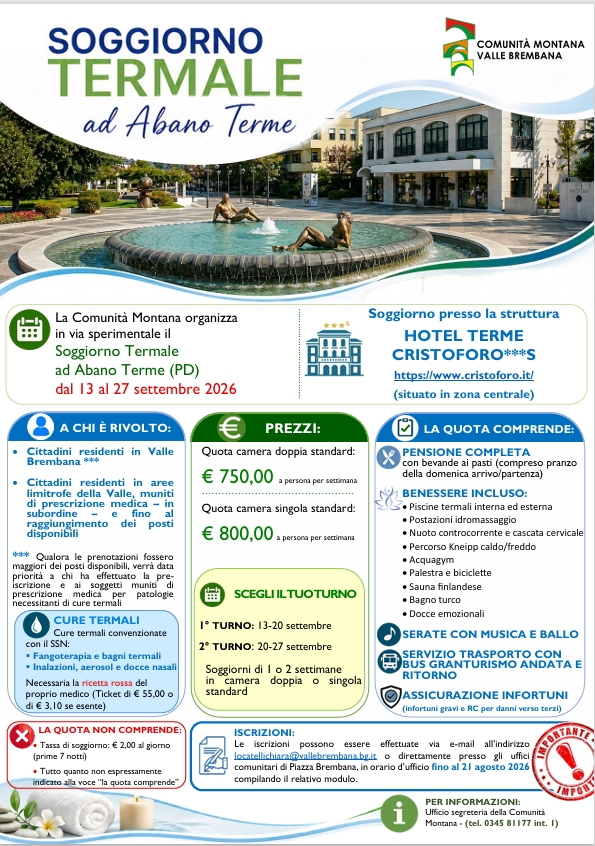 Immagine SOGGIORNO TERMALE AD ABANO TERME 2026